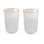 CJ 2 COPOS ALTOS DE VIDRO COM FIO DE OURO LINES 450ML WOLFF - Imagem 1