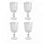 CJ 4 TACAS DE VIDRO PARA LICOR LINES 75ML - WOLFF - Imagem 1
