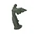 ESCULTURA ANJO DECORATIVA EM CIMENTO CINZA RUSTICO 32,5CM - Imagem 1