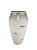 VASO DECORATIVO EM CERAMICA BRANCO RUSTICO 31,5CM - Imagem 1