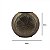 VASO DECORATIVO RAIZES EM METAL BRONZE - 45CM - Imagem 2