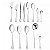 FAQUEIRO 101PC ACO INOX SEM ESTOJO BERNA - WOLFF - Imagem 1