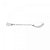 CJ 6 COLHERES CAFE DE ZAMAC NIQUELADO CRYSTAL 11CM - WOLFF - Imagem 4