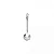 CJ 6 COLHERES ZAMAC C/SUPORTE NIQUELADO CRYSTAL 14CM - WOLFF - Imagem 3