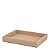 BANDEJA EM MDF COM REVESTIMENTO SINTETICO BEGE MART 29CM - Imagem 1
