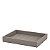 BANDEJA EM MDF COM REVESTIMENTO SINTETICO CINZA MART 29CM - Imagem 1