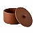 CAIXA COM REVESTIMENTO EM PU MARROM MART 13cm - Imagem 2