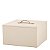 CAIXA EM MDF COM REVESTIMENTO EM PU OFF WHITE MART 17,5x10cm - Imagem 1