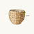 CACHEPOT EM FIBRA NATURAL MART 16cm - Imagem 3