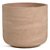 CACHEPOT EM CIMENTO BEGE MART 20CM - Imagem 1