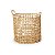 CESTO EM FIBRA NATURAL MART 30x34cm - Imagem 1