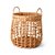 CESTO EM FIBRA NATURAL MART 45x39cm - Imagem 1