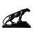 ESCULTURA LEOA EM POLIRRESINA PRETO MART 37,5cm - Imagem 2