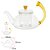 CHALEIRA VIDRO BOROSSILICATO C/INFUSOR E ALCA DESIGN - 700ML - Imagem 2