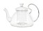 CHALEIRA TRANSPARENTE VIDRO BOROSSILICATO C/INFUSOR - 700ml - Imagem 1