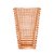 VASO DECORATIVO DE CRISTAL DE CHUMBO MAYA AMBAR - 17,5CM - Imagem 2