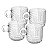 CJ 4 XICARAS DE VIDRO FRANKFURT 220ML - WOLFF - Imagem 1