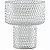 VASO EM VIDRO INCOLOR MART - 19cm - Imagem 1