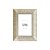 PORTA RETRATO DECOR EM RESINA DOURADO TEXTURAS - 10x15cm - Imagem 1