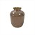 VASO DECORATIVO EM VIDRO MARROM - 22,5cm - Imagem 1