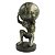 ESCULTURA DECORATIVA ATLAS DE RESINA BRONZE - 41cm - Imagem 1