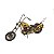 ESCULTURA DECOR MINIATURA MOTOCICLETA DECORATIVA DE METAL - Imagem 1