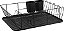 ESCORREDOR DE LOUCAS EM METAL HANOVER PRETO 44x31,5x12,5cm - Imagem 1