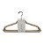 CONJUNTO DE CABIDES DE VELUDO BEGE 8PCS - OIKOS BEGE - Imagem 1