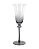 CJ DE TACAS DE CHAMPAGNE CINZA E TRANSPARENTE 6 PCS - 150ml - Imagem 2