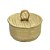 CAIXA PORTA JOIA DECOR EM METAL DOURADO C/TAMPA - 8,5x15cm - Imagem 1