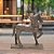ESCULTURA CAVALO DECORATIVO EM MADEIRA NA COR MARROM 32cm - Imagem 3