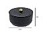 CAIXA PORTA JOIA DECORATIVA EM METAL PRETO - 9,5x13,5cm - Imagem 4