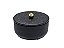 CAIXA PORTA JOIA DECORATIVA EM METAL PRETO - 9,5x13,5cm - Imagem 1