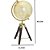 GLOBO TERRESTRE  DECORATIVO CREME DOURADOE MARROM 49,5CM - Imagem 2