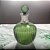 GARRAFA DECORATIVA EM VIDRO E METAL PRATA E VERDE 500ml - Imagem 3
