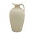 VASO JARRO DECORATIVO EM CERAMICA CREME - 35,5cm - Imagem 1