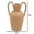 VASO DECORATIVO EM CERAMICA NA COR TERRACOTA 25CM - Imagem 3