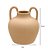 VASO DECORATIVO C/ALÇAS EM CERAMICA NA COR TERRACOTA 18,5cm - Imagem 2