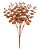 BUQUE DE EUCALIPTO DECORATIVO (MARROM CLARO OUTONO) 36cm - Imagem 1
