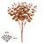 BUQUE DE EUCALIPTO DECORATIVO (MARROM CLARO OUTONO) 36cm - Imagem 2