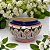 CACHEPOT EM CERAMICA CANCUN PINTADO A MAO LUIZ SALVADOR G - Imagem 2