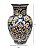 JARRA DECOR EM CERAMICA INDIANA PINTADO A MAO LUIZ SALVADOR - Imagem 3