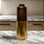 VASO EM METAL VINTAGE DOURADO COM MARROM 21CM - Imagem 2