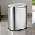LIXEIRA INOX 3L OREXIS COM PEDAL E AMORTECEDOR - Imagem 2