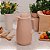 GARRAFA TERMICA DE PLASTICO MINI BAMBU BEGE 400ML - LYOR - Imagem 2