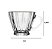 CJ 2 XICARAS CAFE CRISTAL ECO C/FIO OURO E PIRES 70ML - LYOR - Imagem 6