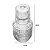MORINGA DE VIDRO MANDALA 580ML - LYOR - Imagem 6
