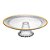 PRATO BOLO CRISTAL ECO C/PE E FIO DE OURO RADIAL 32CM - LYOR - Imagem 1