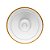 PRATO BOLO CRISTAL ECO C/PE E FIO DE OURO RADIAL 32CM - LYOR - Imagem 4