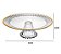 PRATO BOLO CRISTAL ECO C/PE E FIO DE OURO RADIAL 32CM - LYOR - Imagem 5